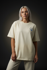 Ultra Heavyweight Oversized Unisex Woman Tee - White Rock/Originals - Mount Alpha Clothing®