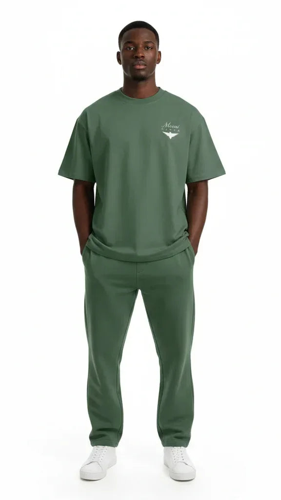 Ultra Heavyweight Oversized Unisex Tee - Cactus Green/Originals - Mount Alpha Clothing®
