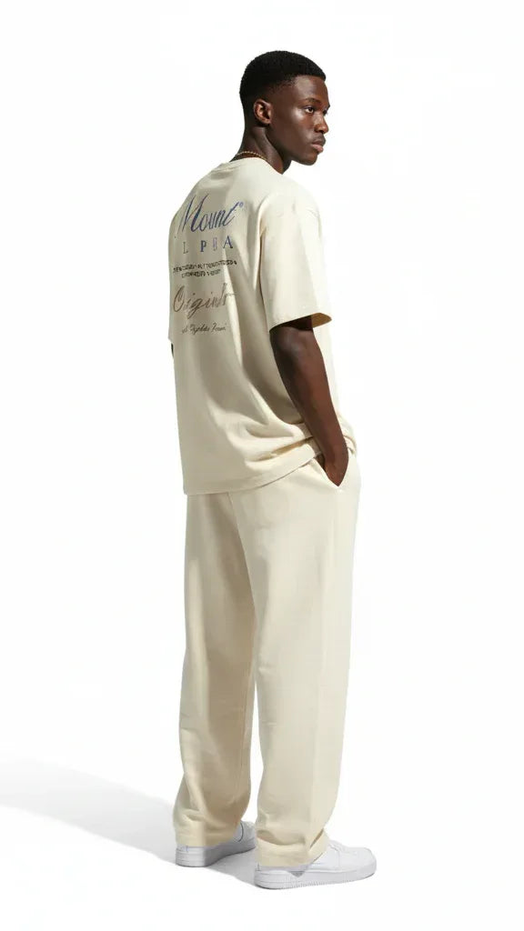 Ultra Heavyweight Oversized Unisex Tee - White Rock/Originals - Mount Alpha Clothing®