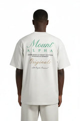 Ultra Heavyweight Oversized Unisex Tee - Heather Gray/Originals - Mount Alpha Clothing®