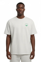 Ultra Heavyweight Oversized Unisex Tee - Heather Gray/Originals - Mount Alpha Clothing®