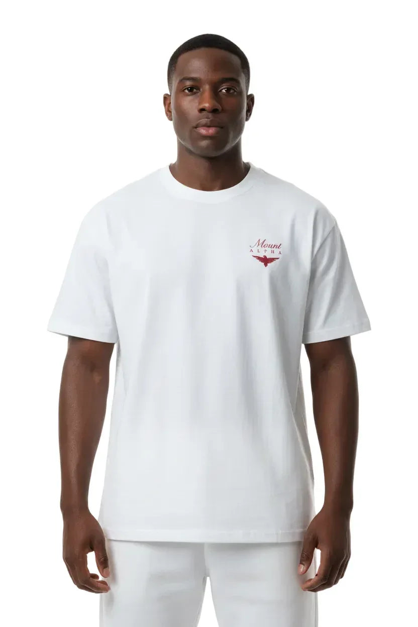 Ultra Heavyweight Oversized Unisex Tee - Off White/Originals - Mount Alpha Clothing®