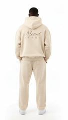 Heavyweight Unisex Fleece Hoodie - Apricot/Gold - Mount Alpha Clothing®