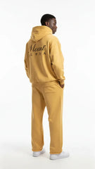 Heavyweight Unisex Boxy Hoodie - Yellow/Black - Mount Alpha Clothing®