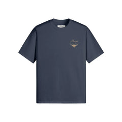 Super Heavyweight Oversized Unisex Tee - Regal Blue/Gold - Mount Alpha Clothing®