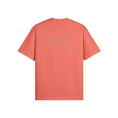 Super Heavyweight Oversized Unisex Tee - Salmon/Gold - Mount Alpha Clothing®