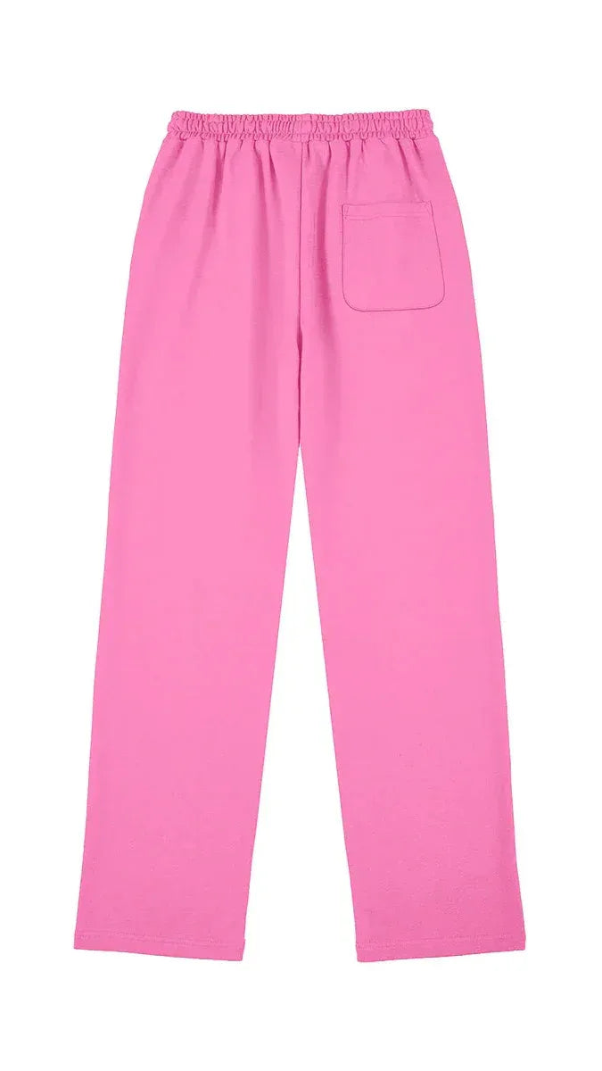 Heavyweight Relaxed Fit Sweatpants - Pink/Black - Mount Alpha Clothing®