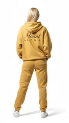 Heavyweight Unisex Boxy Hoodie - Yellow/Black - Mount Alpha Clothing®