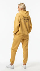 Heavyweight Unisex Boxy Hoodie - Yellow/Black - Mount Alpha Clothing®