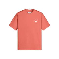 Super Heavyweight Oversized Unisex Tee - Salmon/White - Mount Alpha Clothing®
