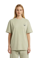 Super Heavyweight Oversized Unisex Tee - Pastel Gray/Black - Mount Alpha Clothing®