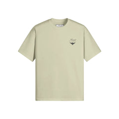 Super Heavyweight Oversized Unisex Tee - Pastel Gray/Black - Mount Alpha Clothing®