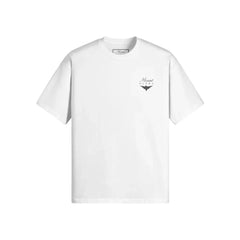 Super Heavyweight Oversized Unisex Tee - White/Black - Mount Alpha Clothing®