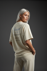 Ultra Heavyweight Oversized Unisex Woman Tee - White Rock/Originals - Mount Alpha Clothing®