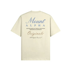 Ultra Heavyweight Oversized Unisex Woman Tee - White Rock/Originals - Mount Alpha Clothing®