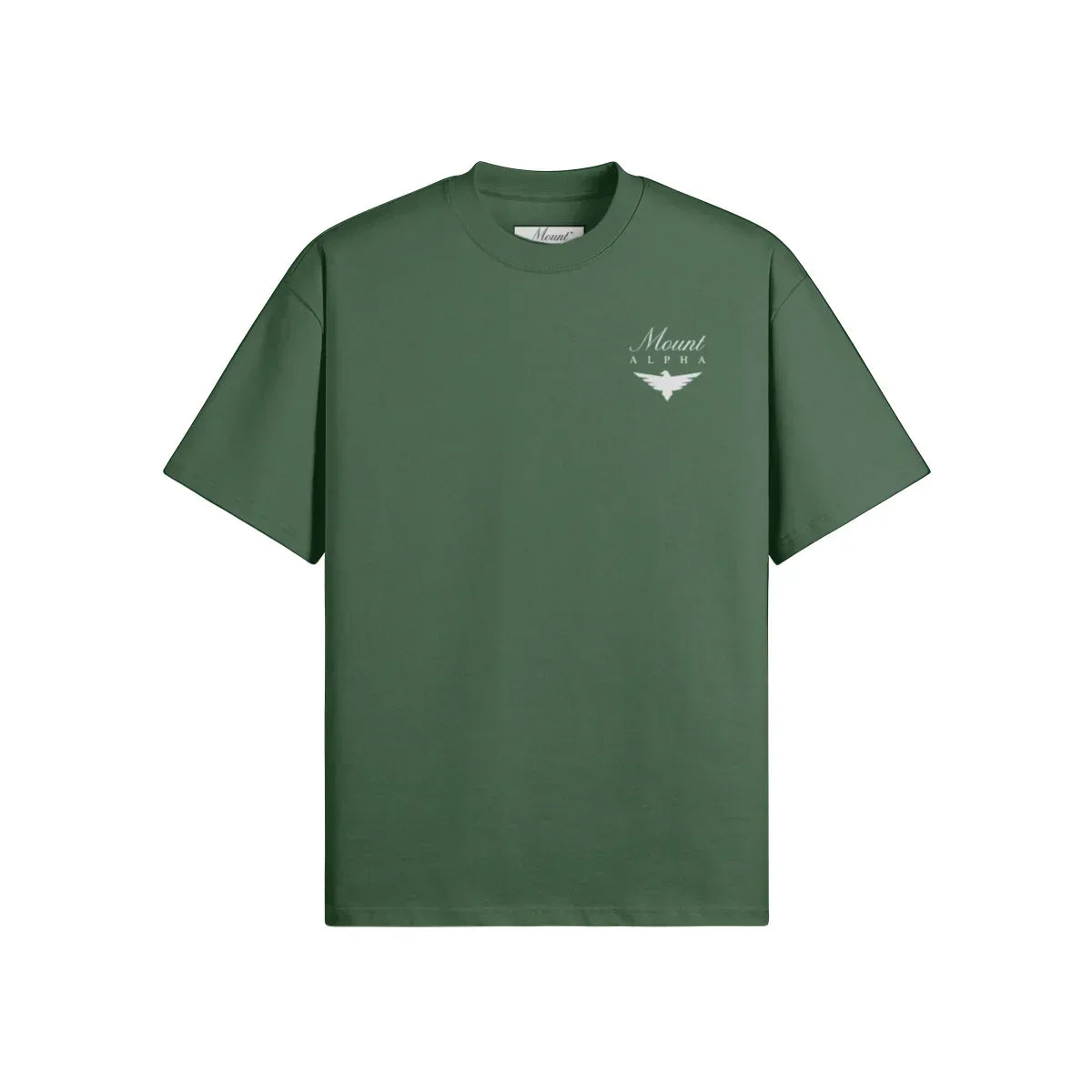 Ultra Heavyweight Oversized Unisex Woman Tee - Cactus Green/Originals - Mount Alpha Clothing®