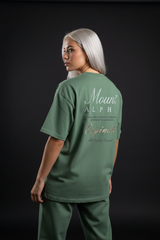 Ultra Heavyweight Oversized Unisex Woman Tee - Cactus Green/Originals - Mount Alpha Clothing®