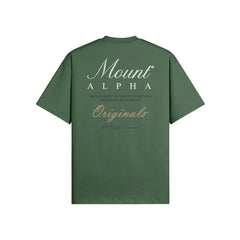 Ultra Heavyweight Oversized Unisex Woman Tee - Cactus Green/Originals - Mount Alpha Clothing®