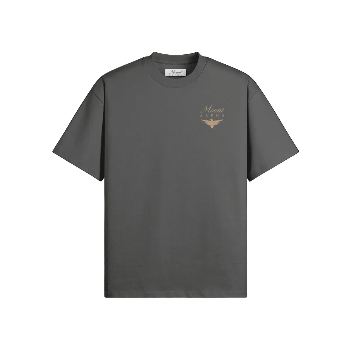 Ultra Heavyweight Oversized Unisex Woman Tee - Carbon Grey/Originals - Mount Alpha Clothing®